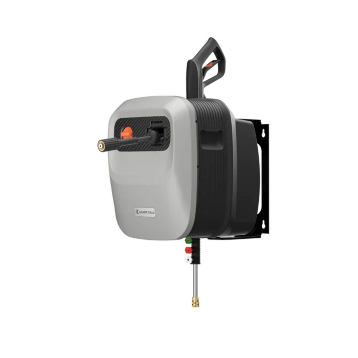 Lavadora Giraffe MaxClean 1800W com Mangueira Retrátil Pressão Máxima 2500 PSI + 4 Bicos