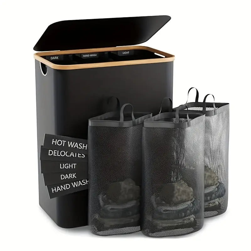 Kit LuxClean Completo – Organização Premium, Higiene Inteligente e Sofisticação para o Seu Banheiro