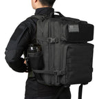 Mochila Tática Militar Preta 50L