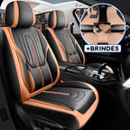 Capa Universal Completa Para Carro Iberian em Couro Legítimo +BRINDES: 3 Tapetes Para Carro